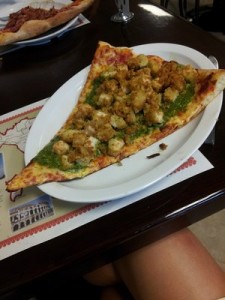 Picture of a slice of Soprano Pizza